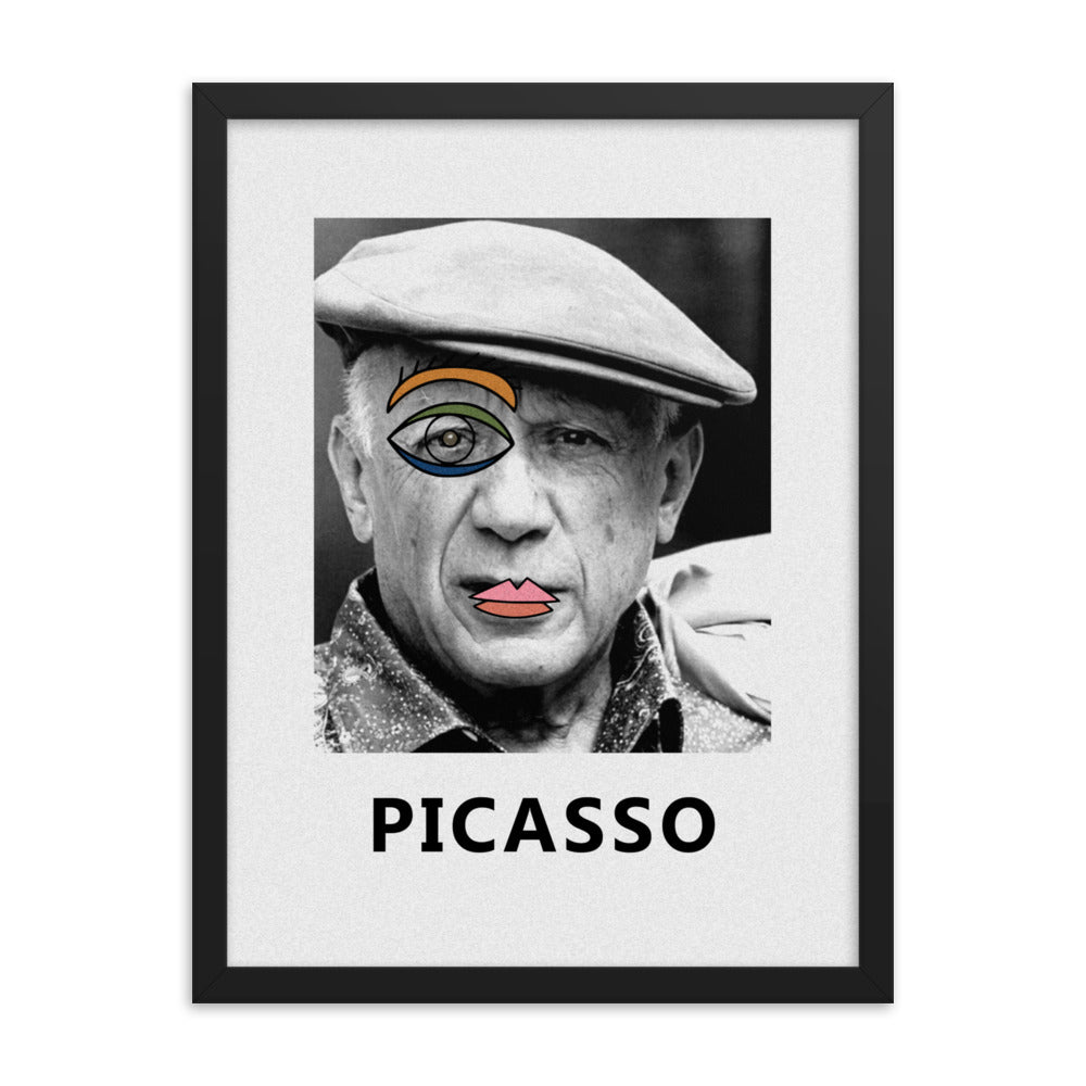 Pablo Picasso A Portrait Framed Print