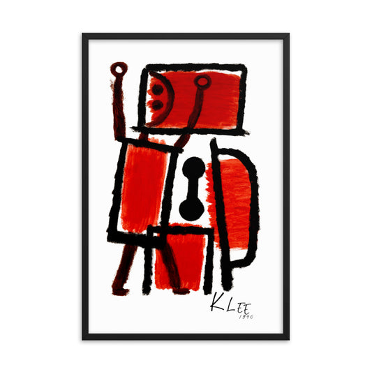 Paul Klee - Locksmith Framed Print