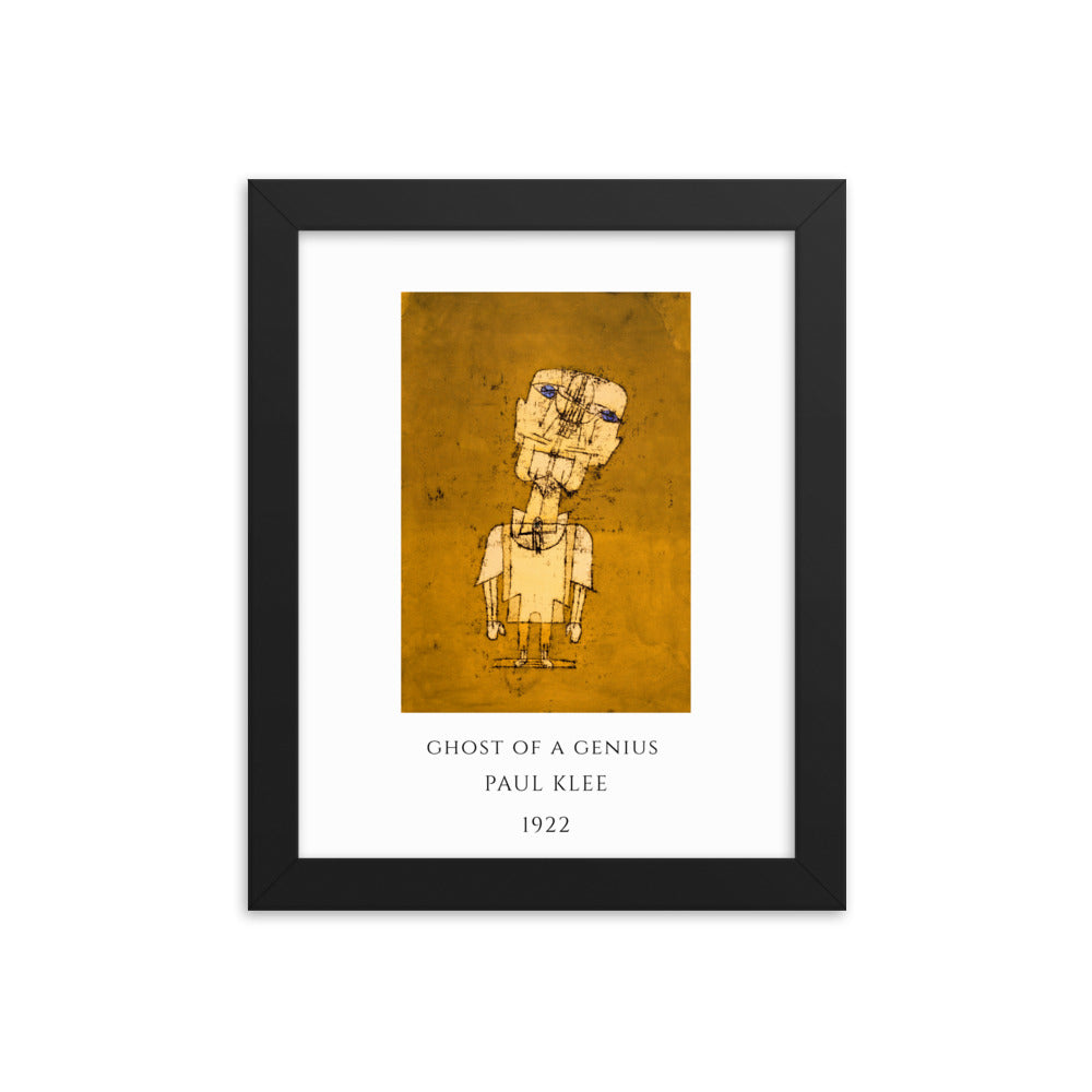 Paul Klee - Ghost of a Genius Framed Print