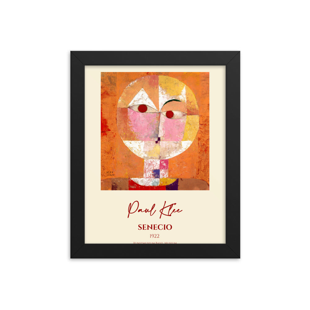 Paul Klee - Senecio Framed Print