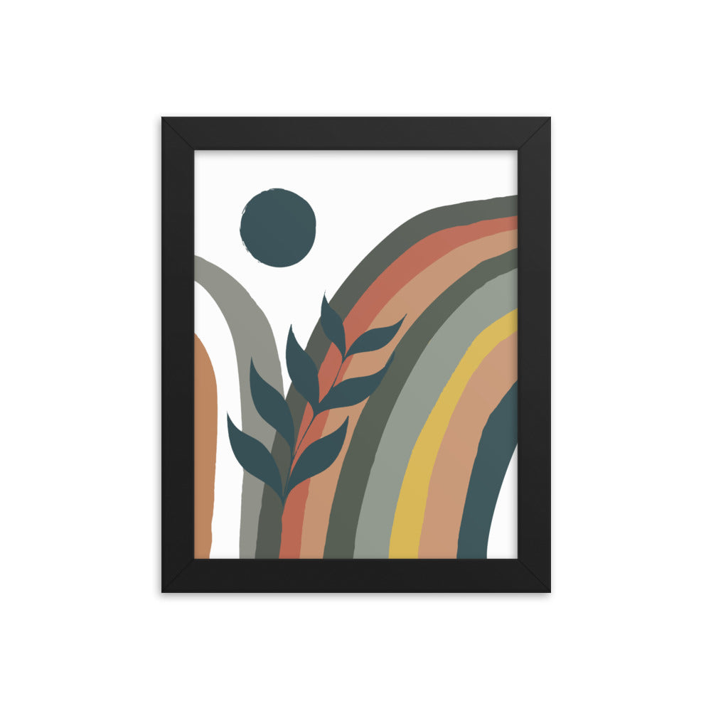 Abstract Nature Framed Print