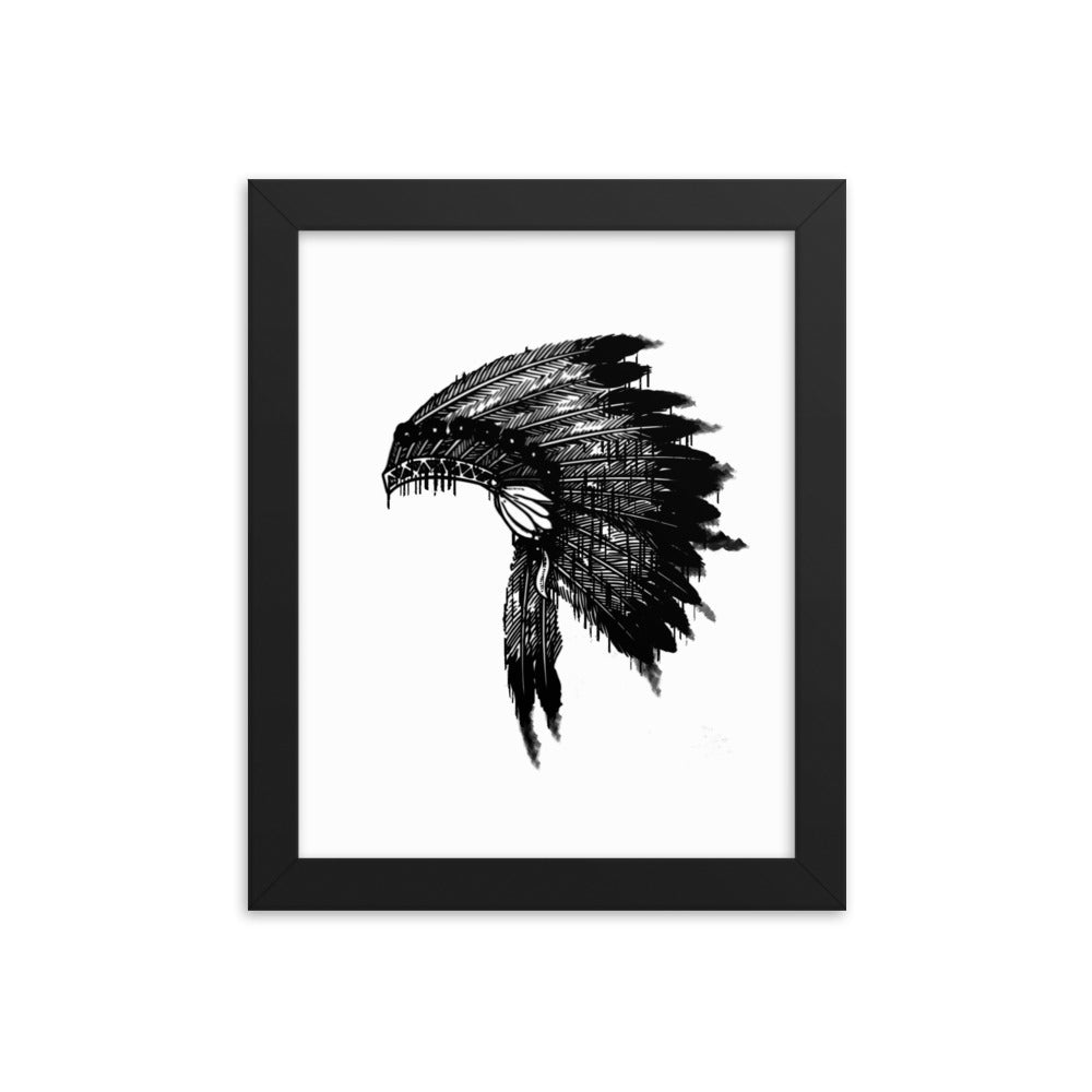 Native American Framed Print