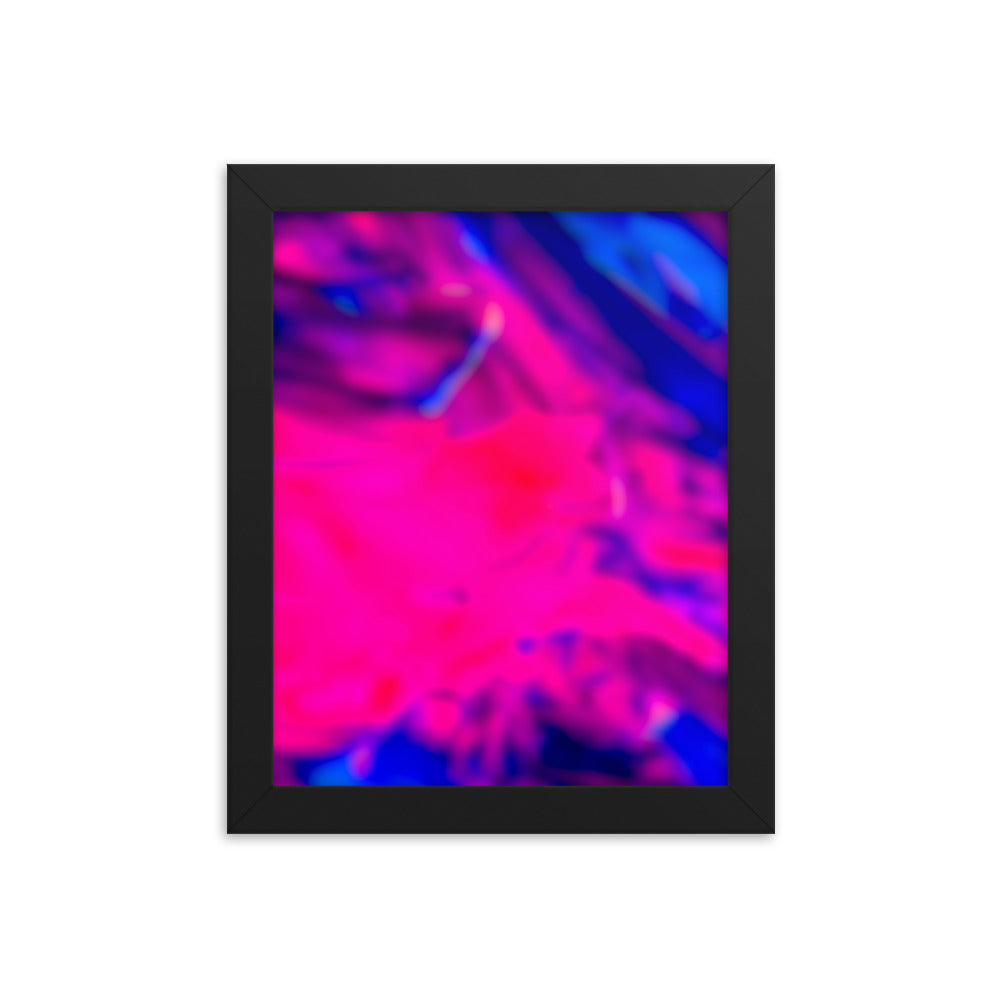 Color Blur Framed Print