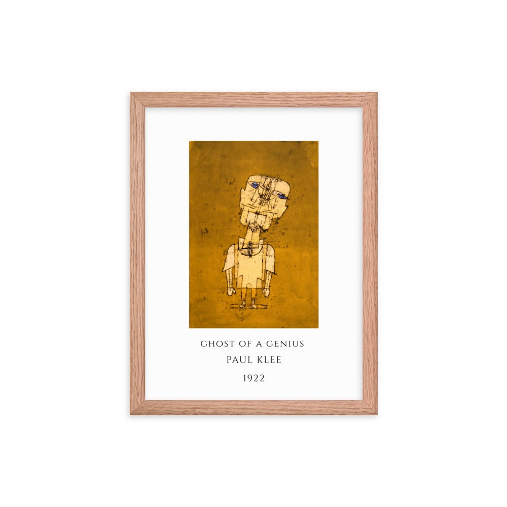 Paul Klee - Ghost of a Genius Framed Print