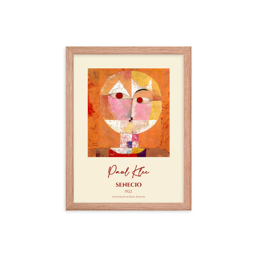 Paul Klee - Senecio Framed Print