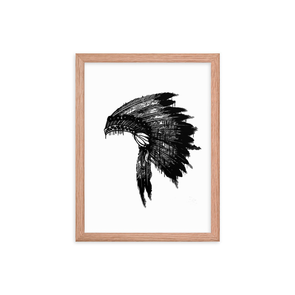 Native American Framed Print