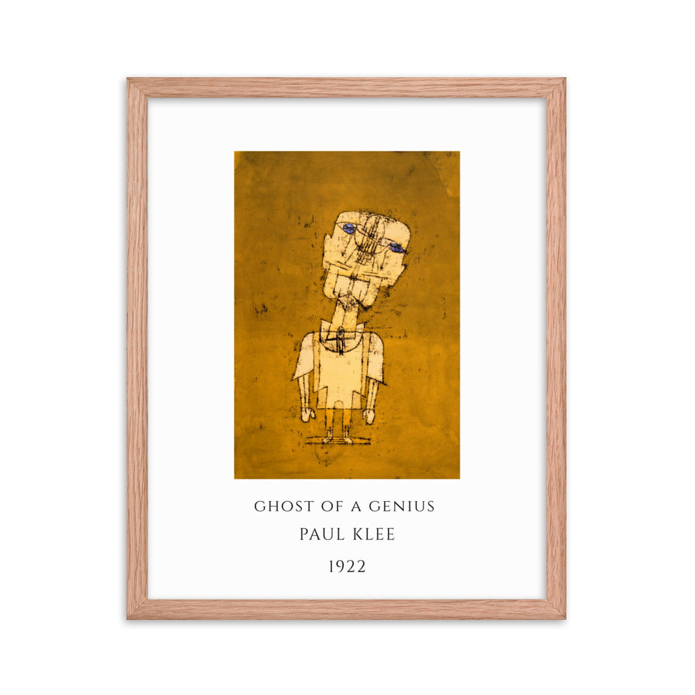 Paul Klee - Ghost of a Genius Framed Print