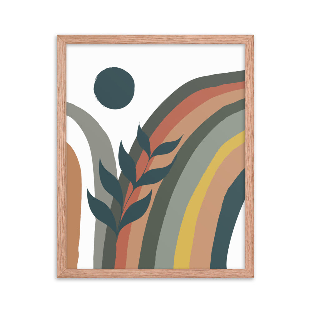 Abstract Nature Framed Print