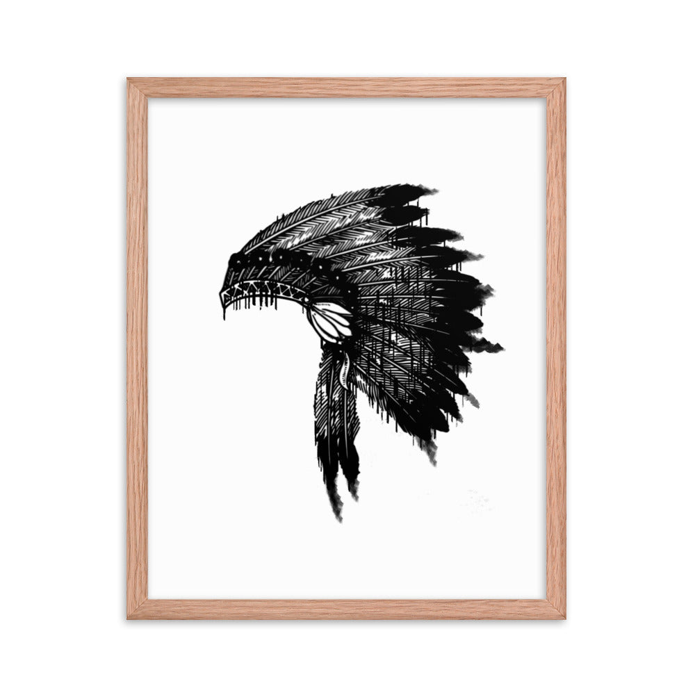 Native American Framed Print