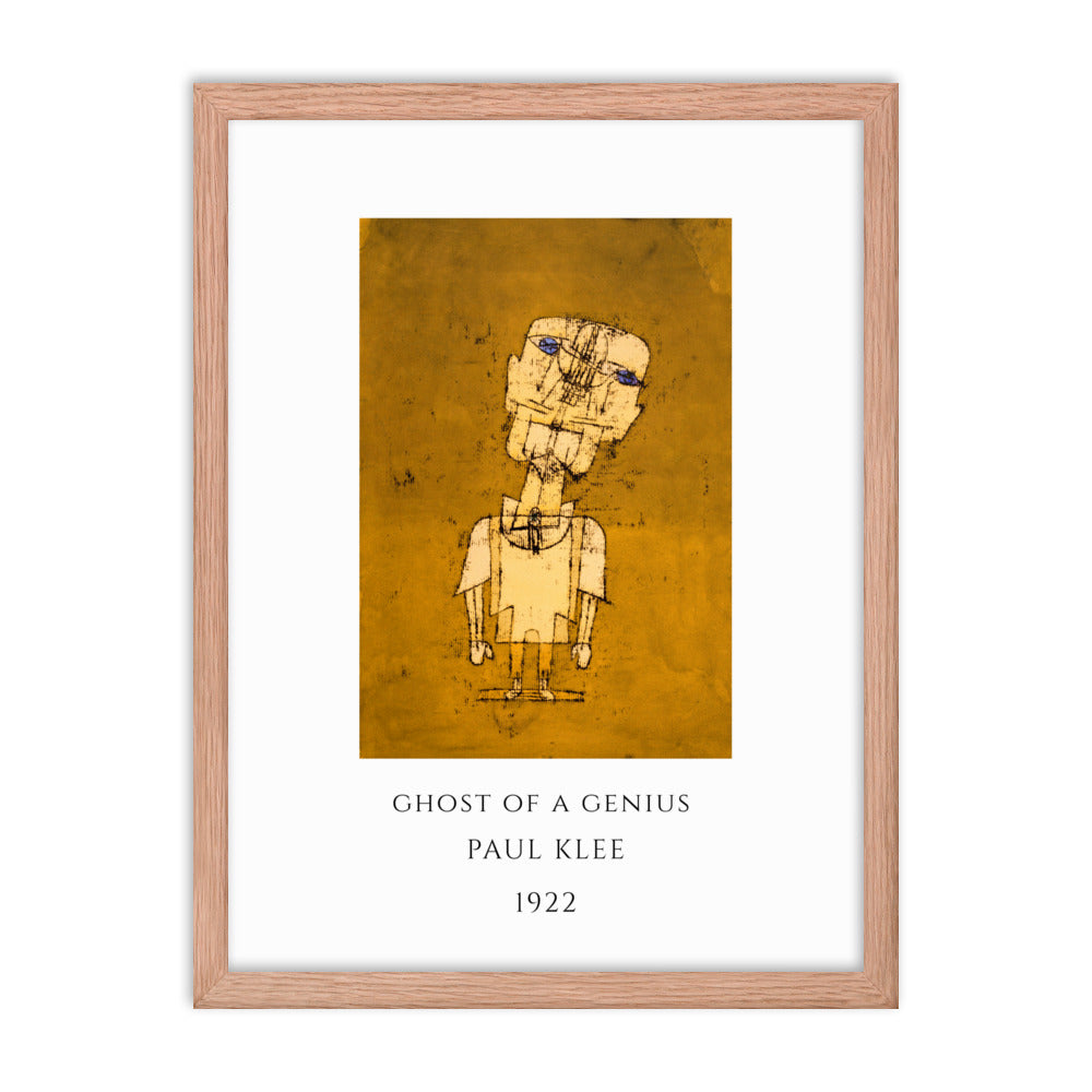 Paul Klee - Ghost of a Genius Framed Print