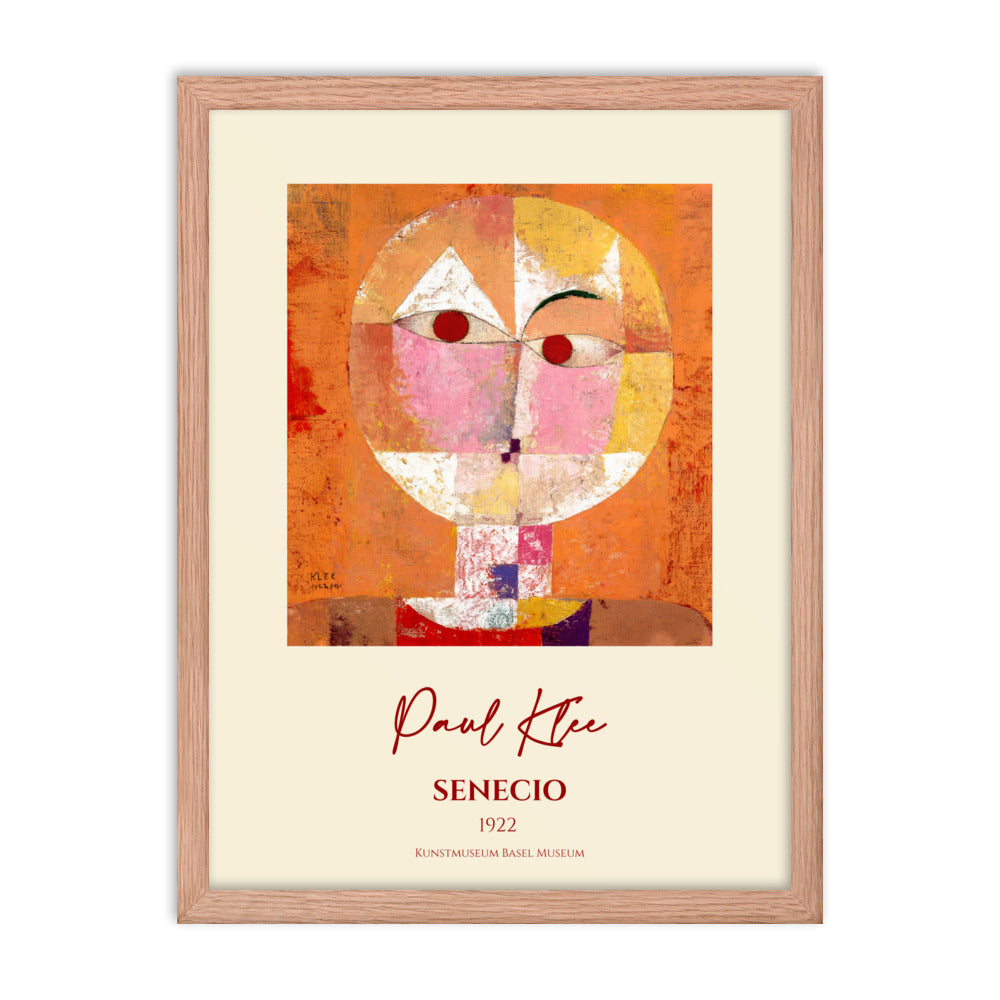 Paul Klee - Senecio Framed Print