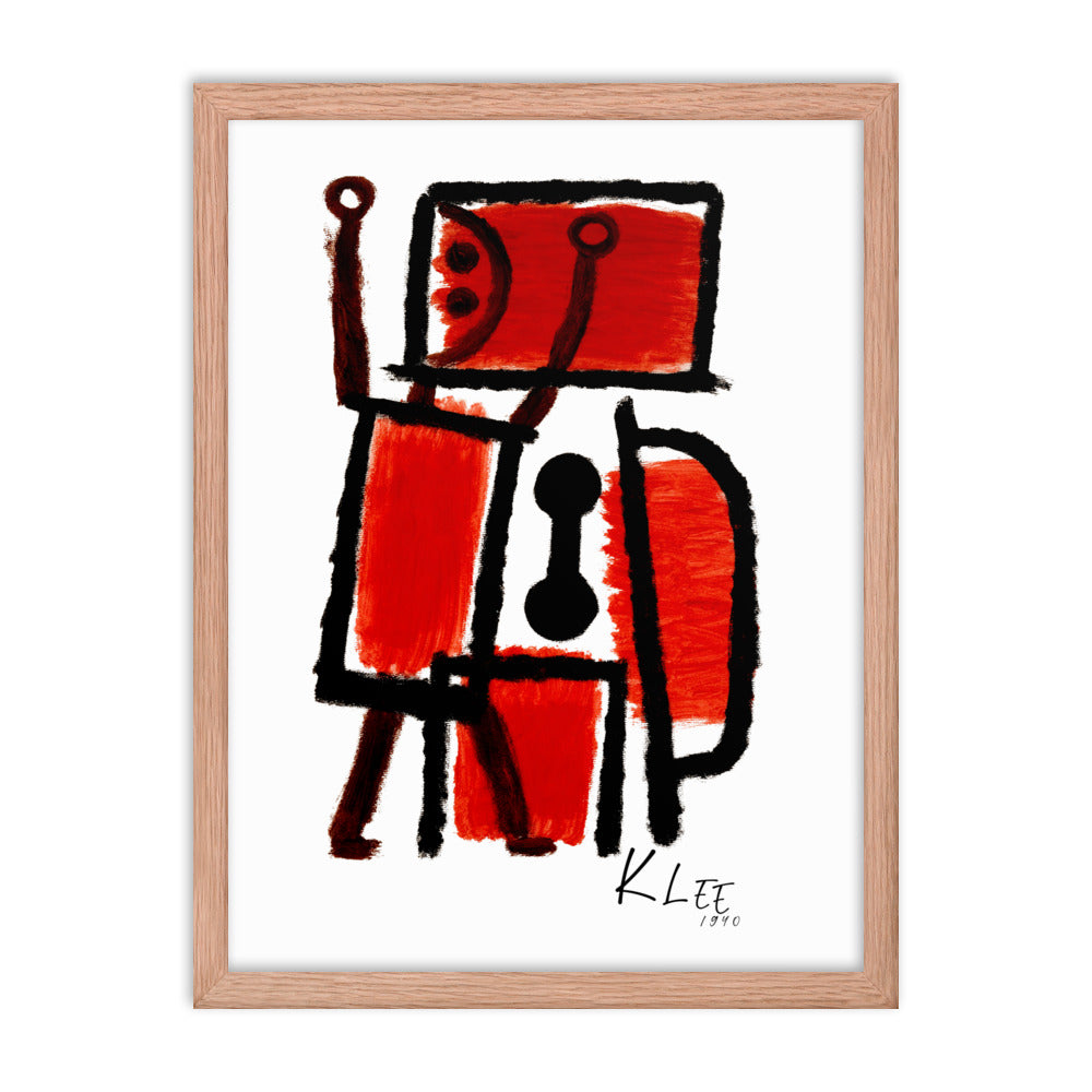 Paul Klee - Locksmith Framed Print