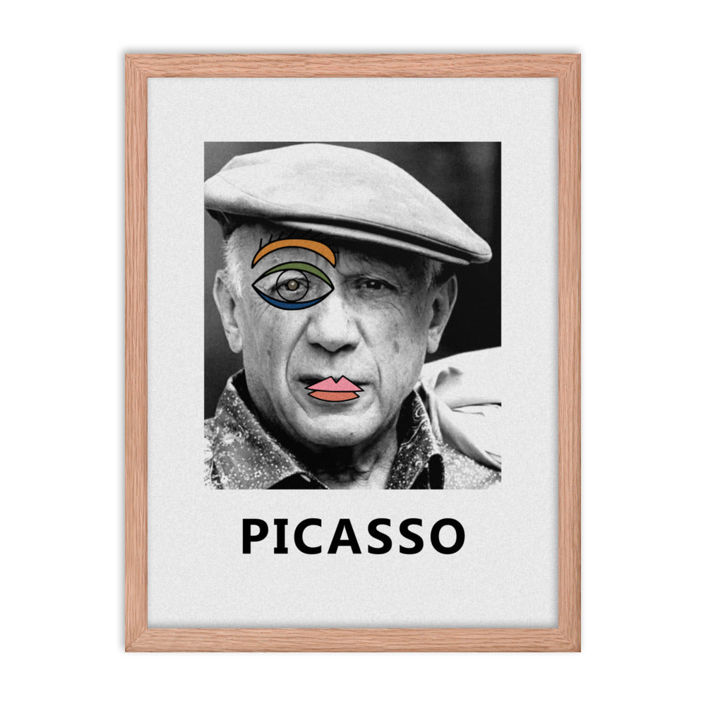 Pablo Picasso A Portrait Framed Print