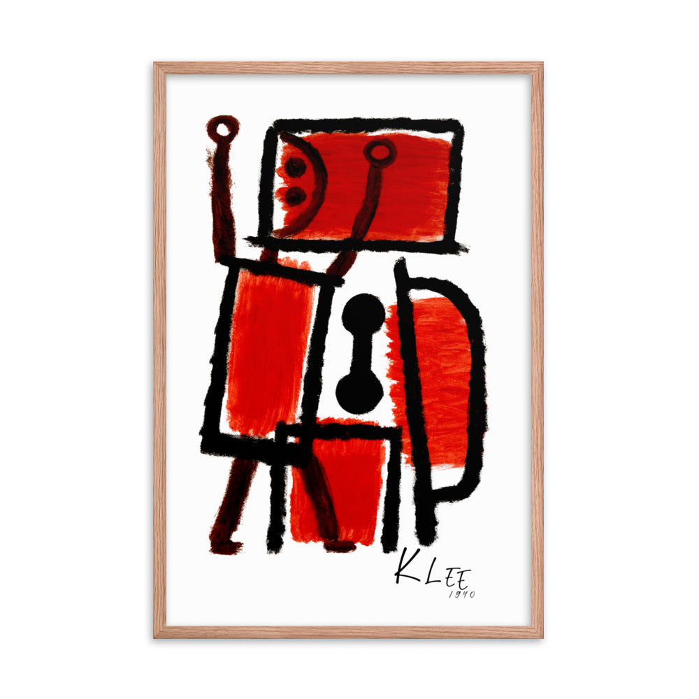 Paul Klee - Locksmith Framed Print