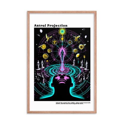 Astral Projection Framed Print