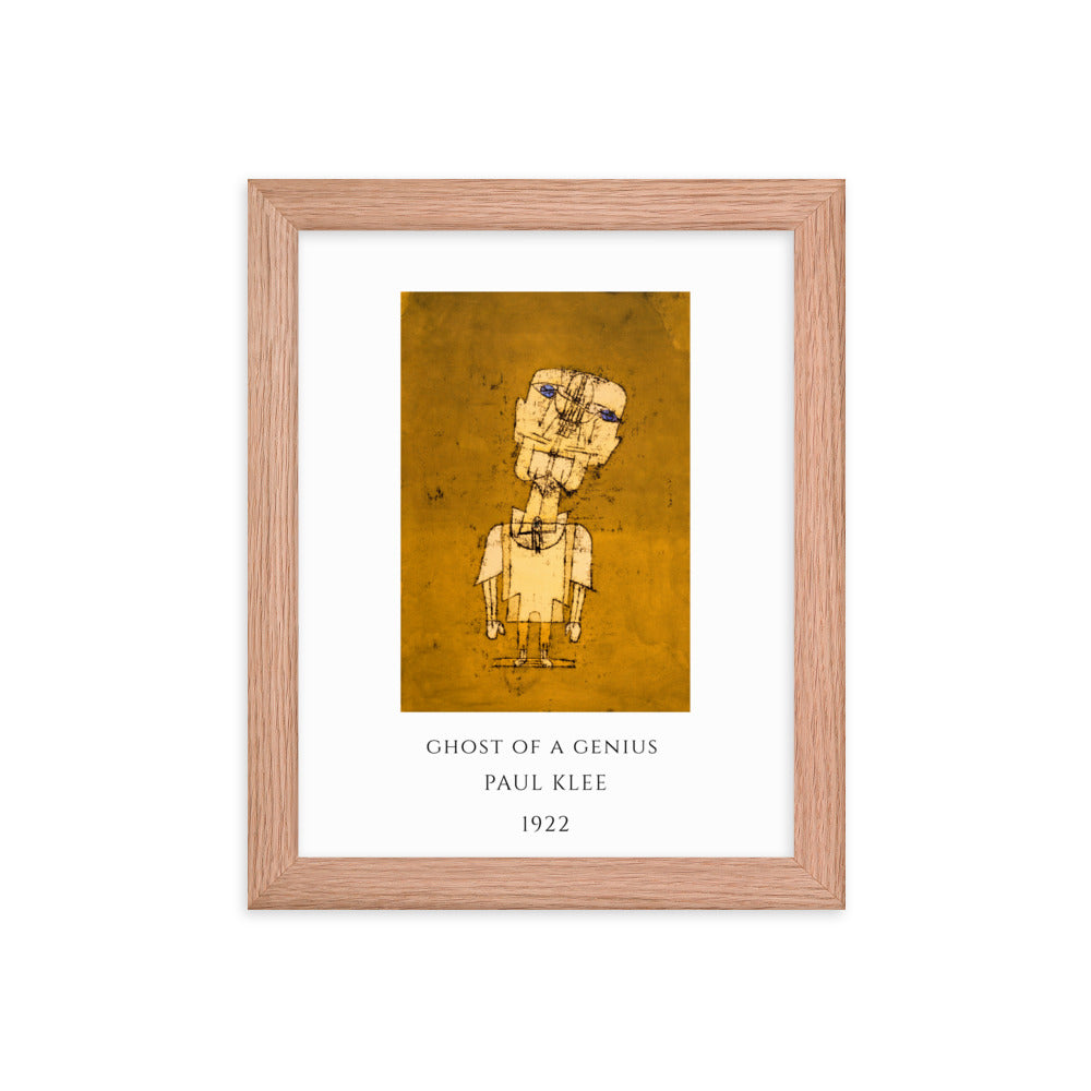 Paul Klee - Ghost of a Genius Framed Print