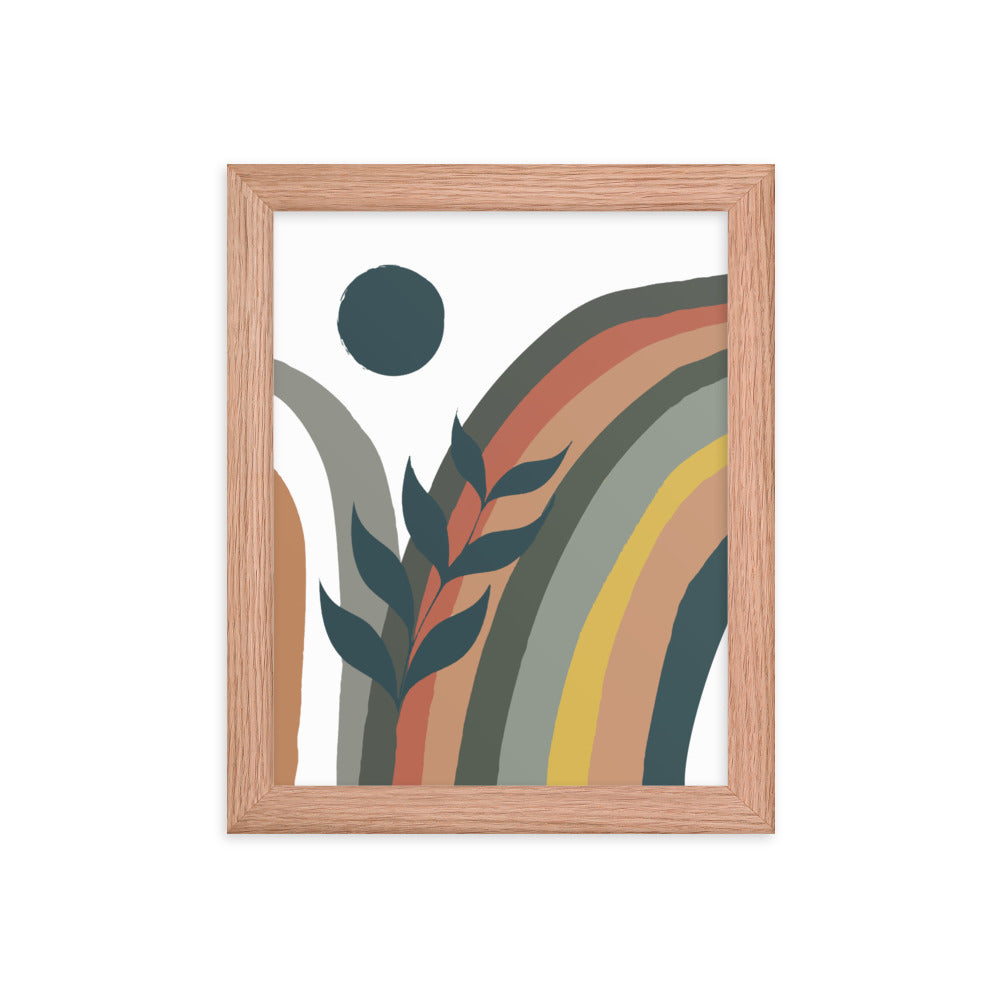 Abstract Nature Framed Print