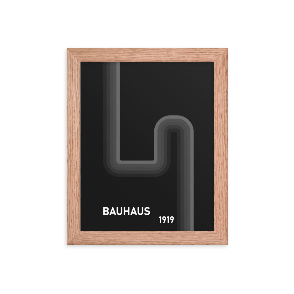 Bauhaus Shades Framed Print