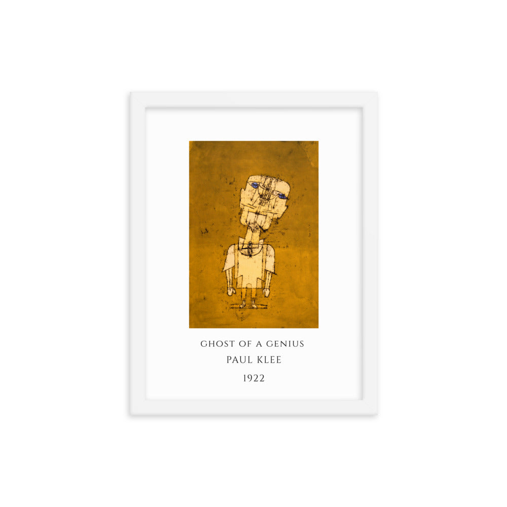 Paul Klee - Ghost of a Genius Framed Print