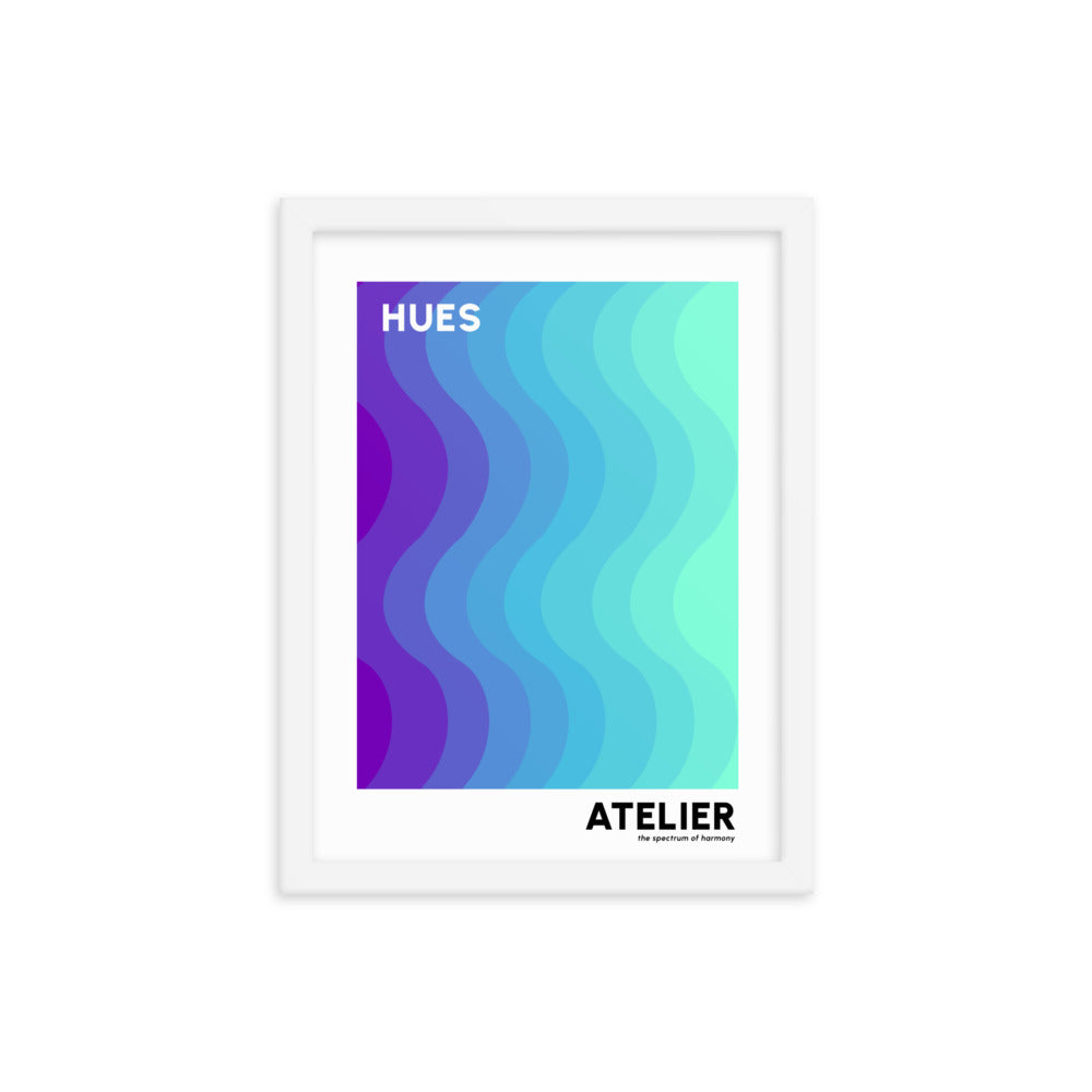 Hues Atelier Framed Print