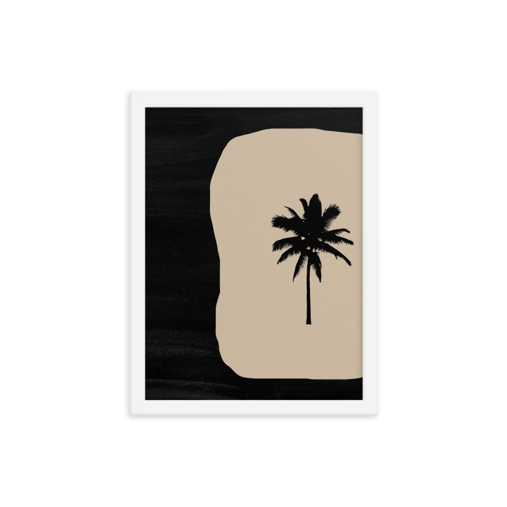 Palm Tree Boho Framed Print