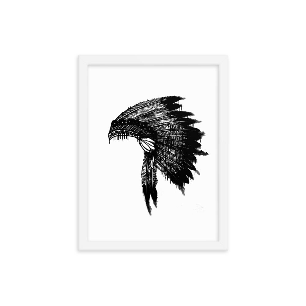 Native American Framed Print