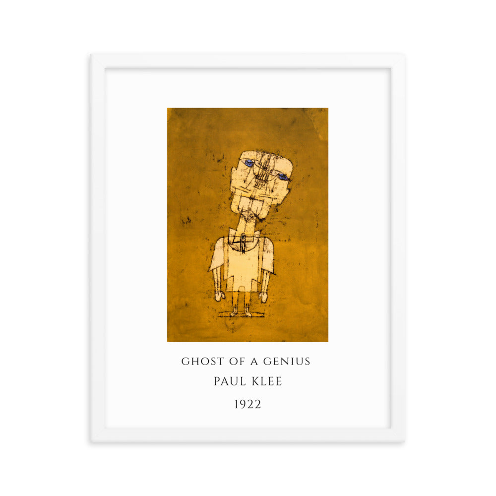 Paul Klee - Ghost of a Genius Framed Print