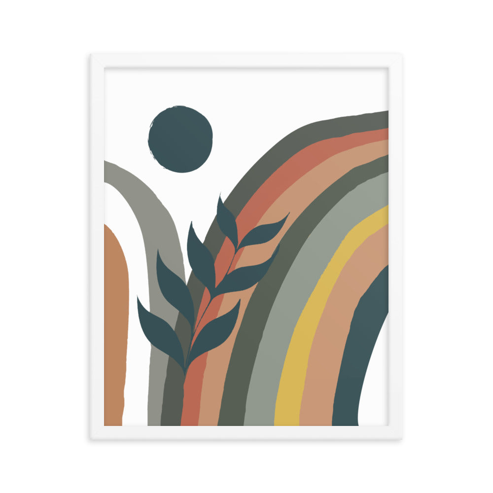 Abstract Nature Framed Print