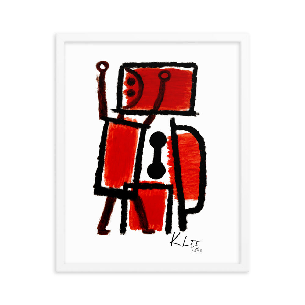 Paul Klee - Locksmith Framed Print