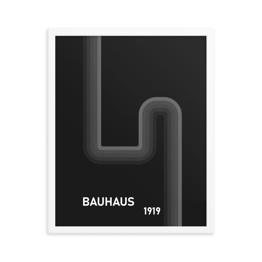 Bauhaus Shades Framed Print