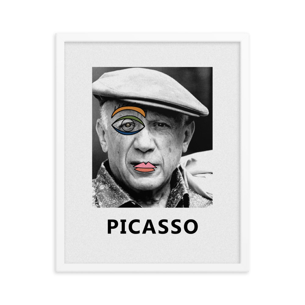 Pablo Picasso A Portrait Framed Print