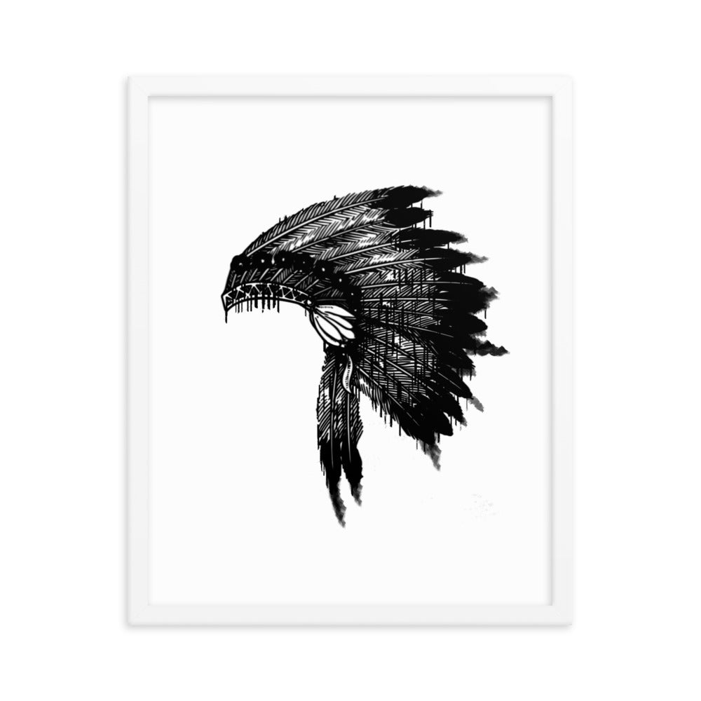 Native American Framed Print