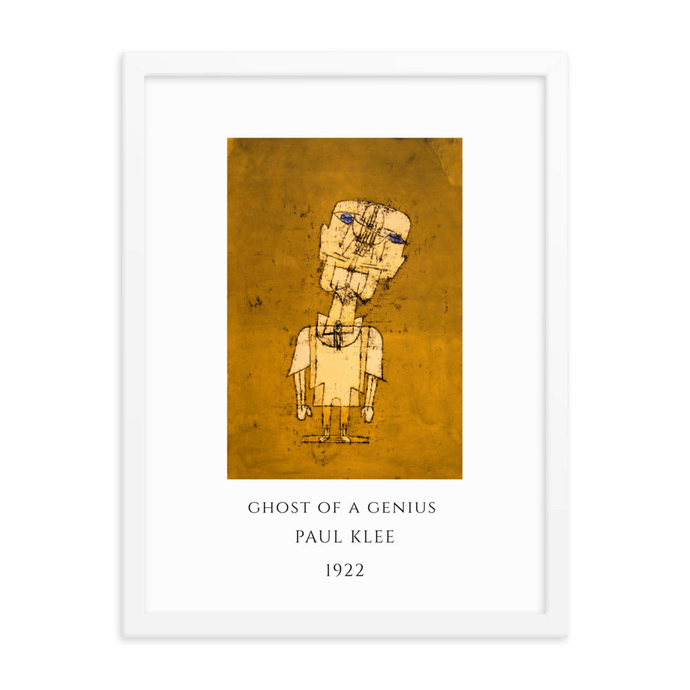 Paul Klee - Ghost of a Genius Framed Print