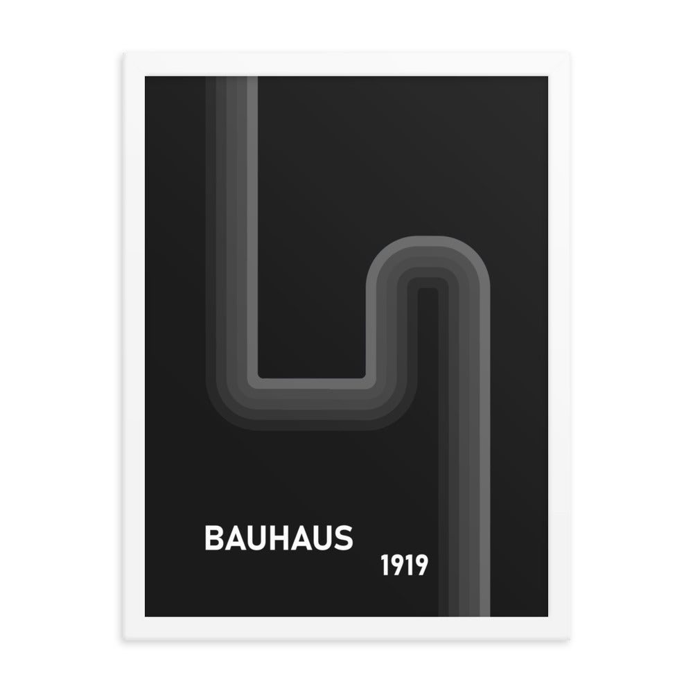 Bauhaus Shades Framed Print