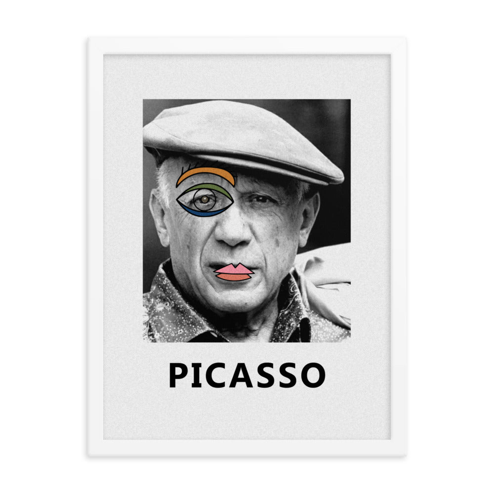 Pablo Picasso A Portrait Framed Print