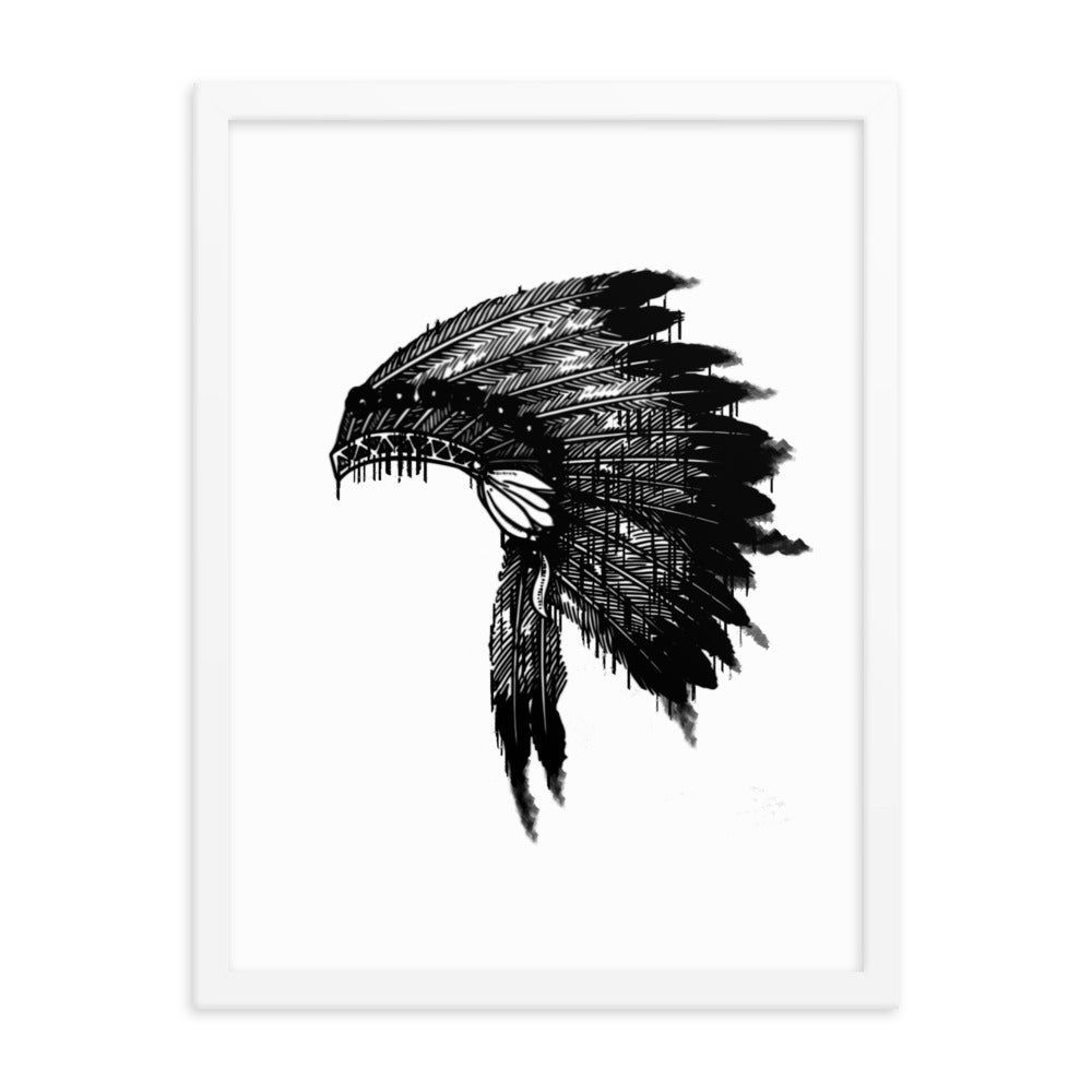 Native American Framed Print