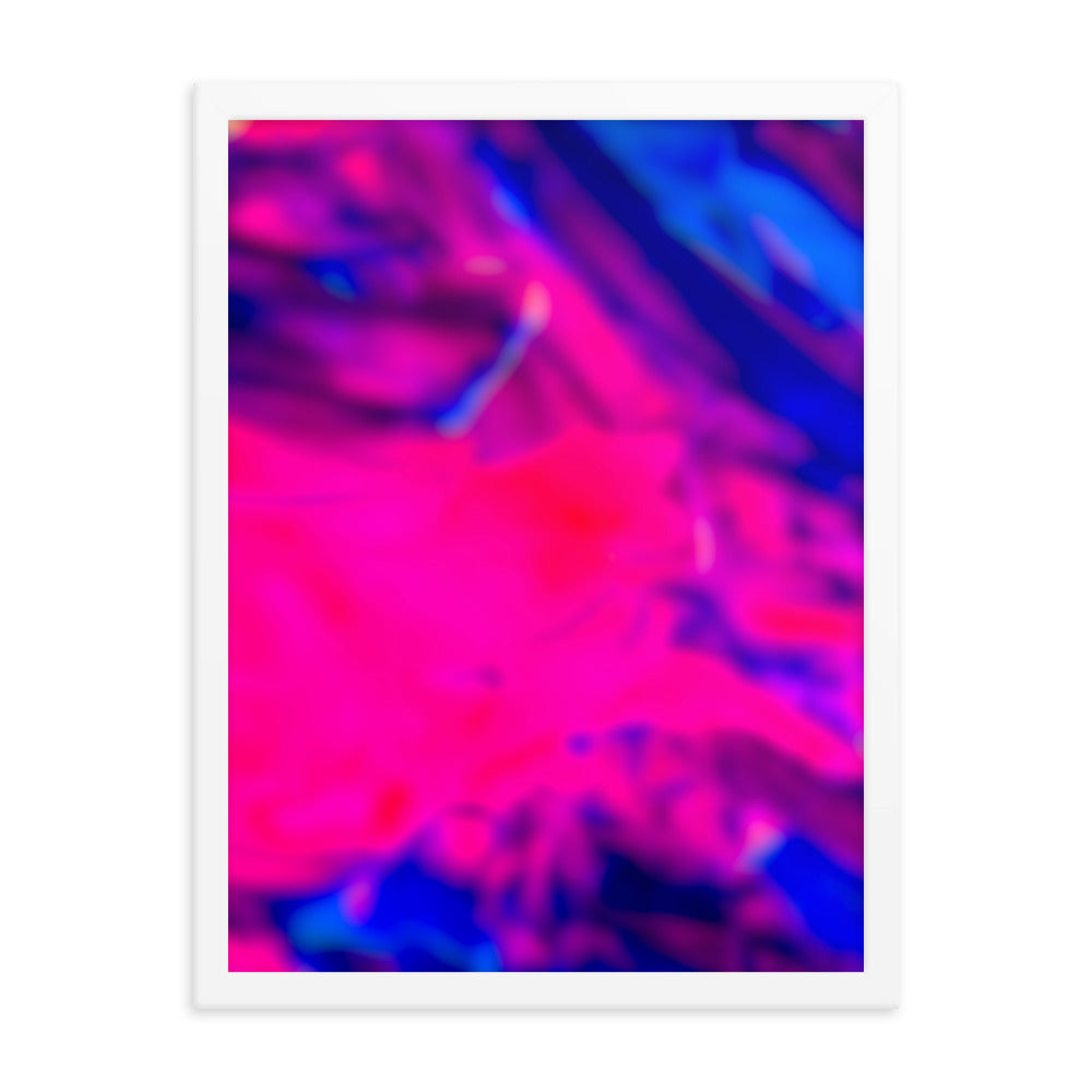 Color Blur Framed Print