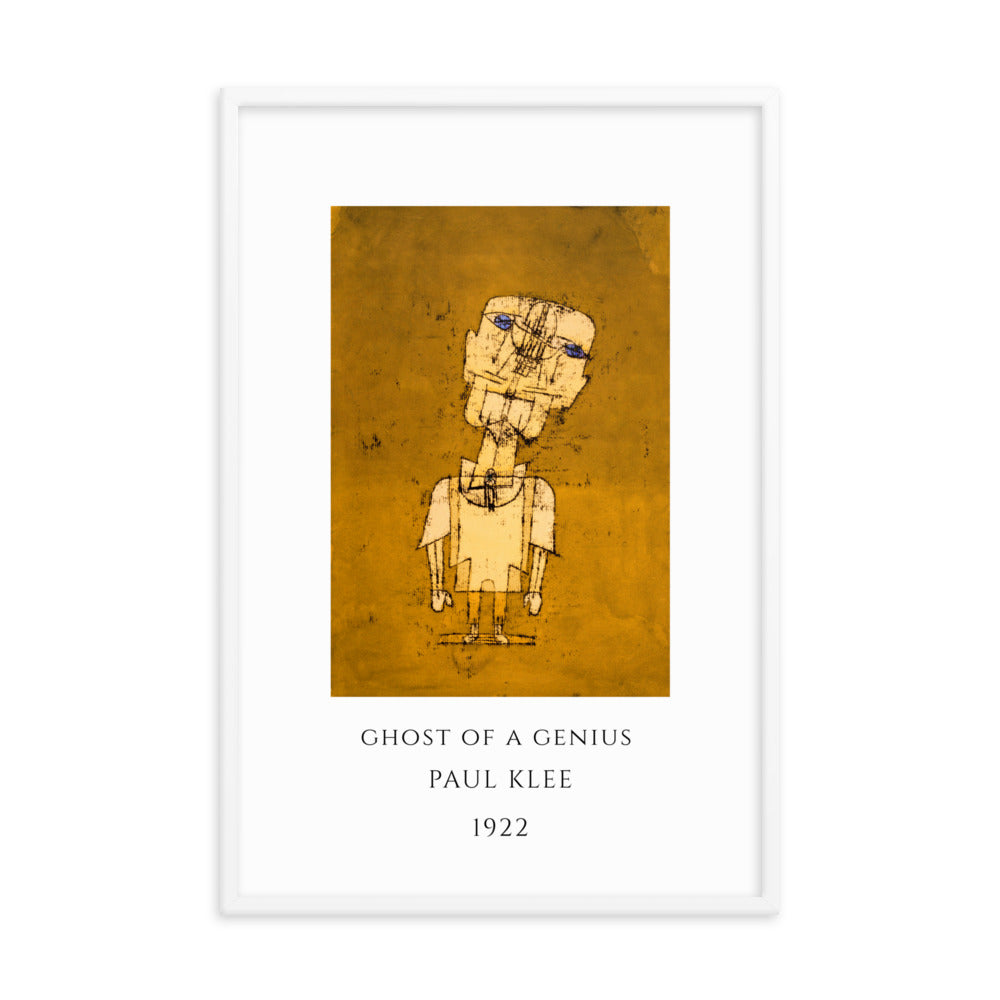 Paul Klee - Ghost of a Genius Framed Print