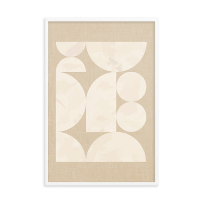 Boho Circular Framed Print