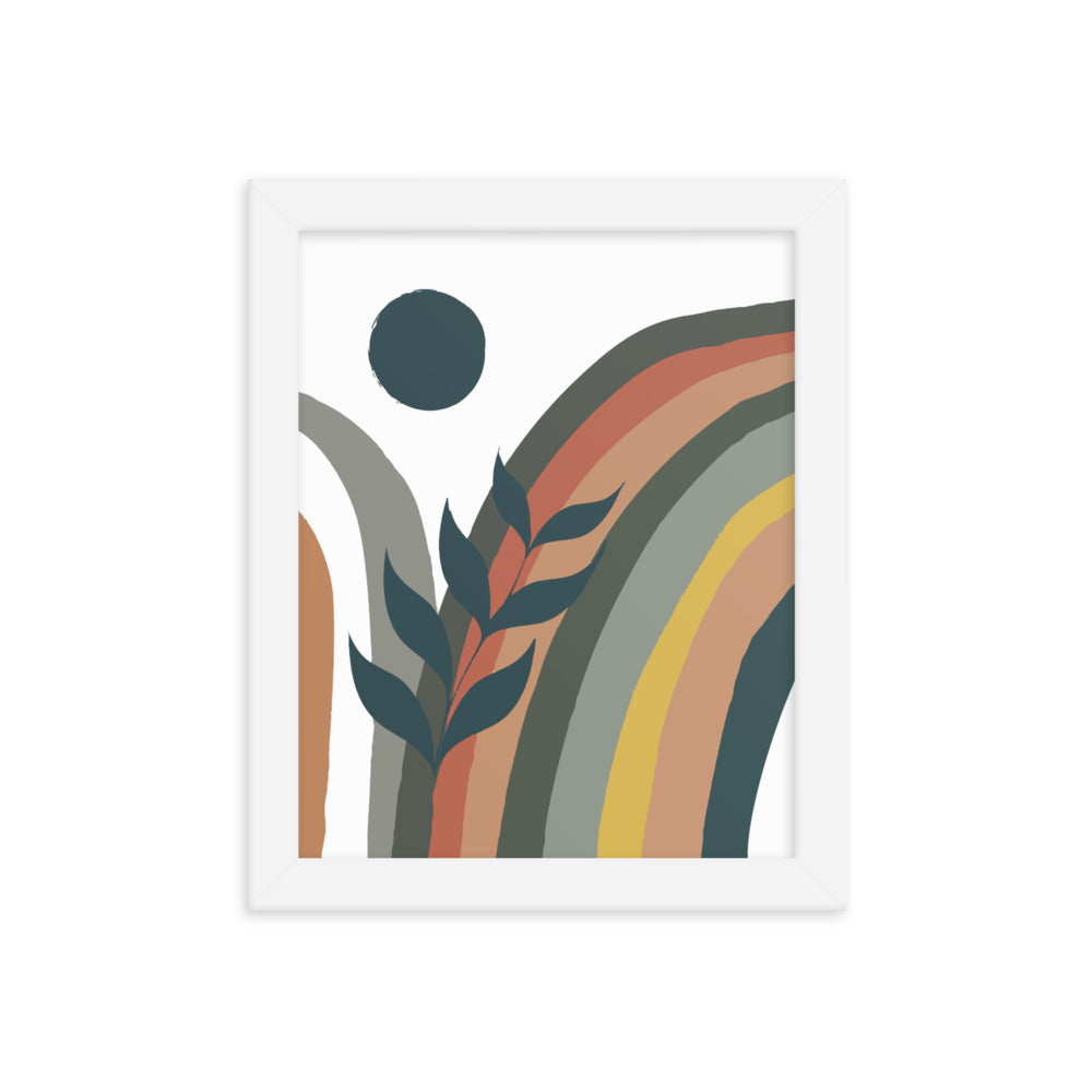 Abstract Nature Framed Print