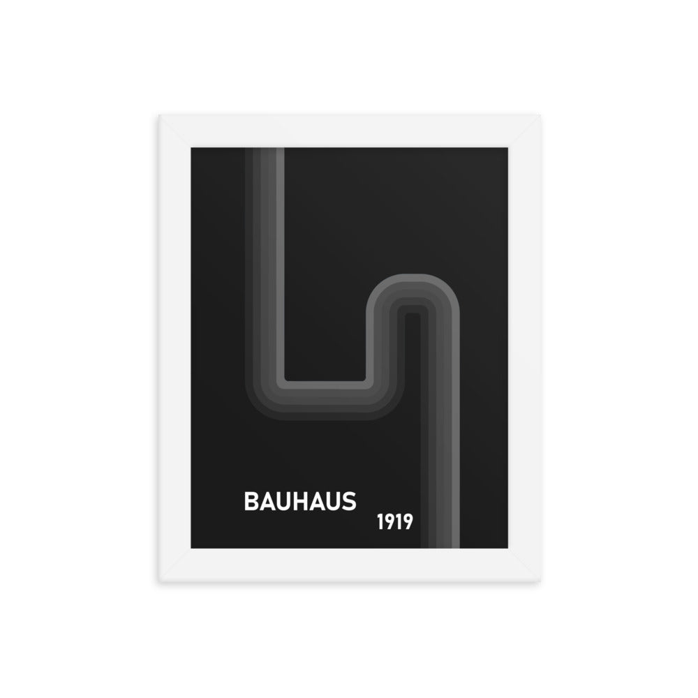 Bauhaus Shades Framed Print