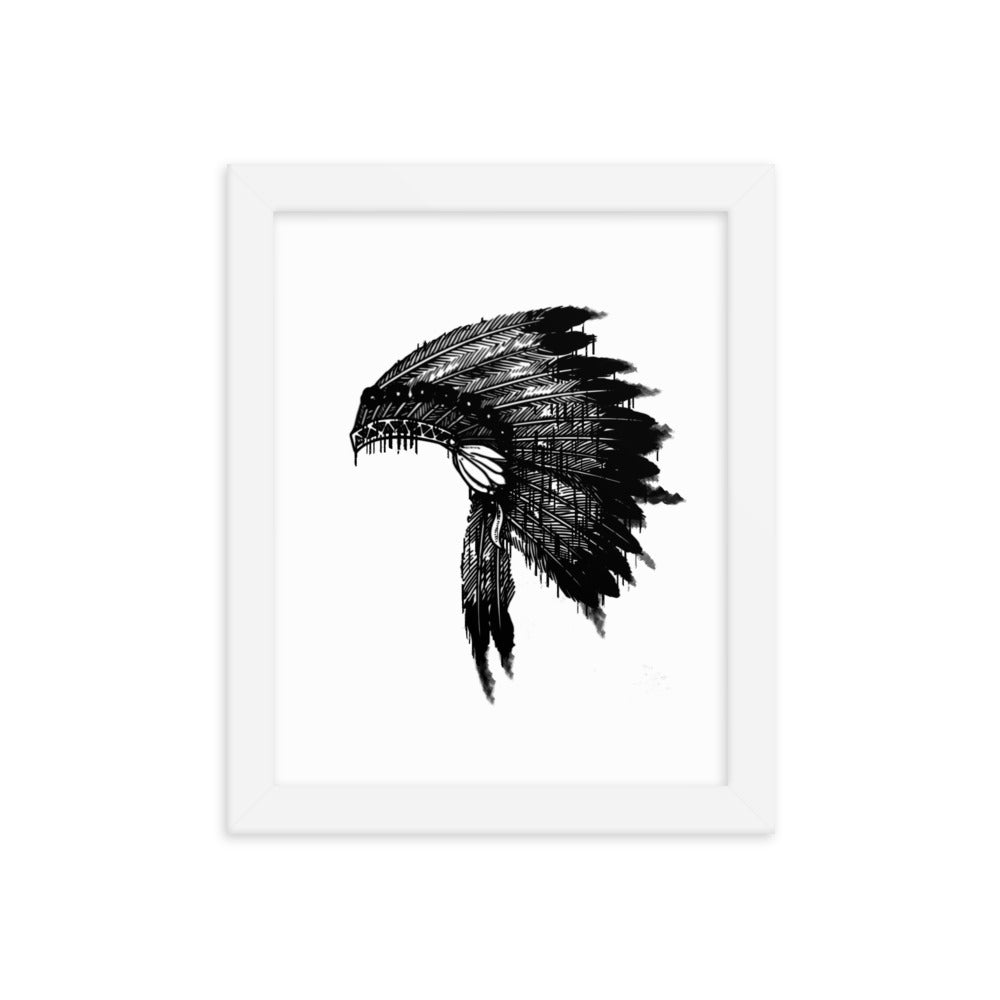 Native American Framed Print