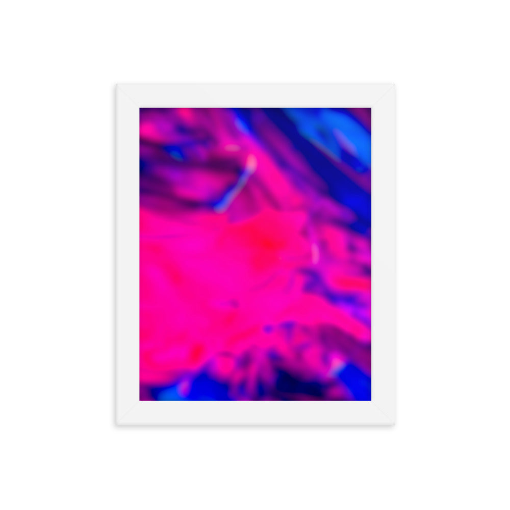 Color Blur Framed Print