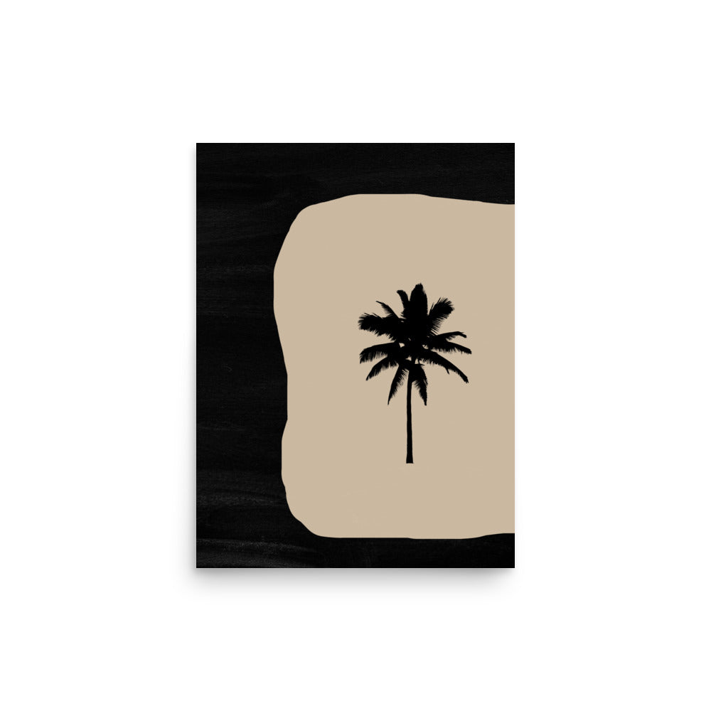 Palm Tree Boho Framed Print