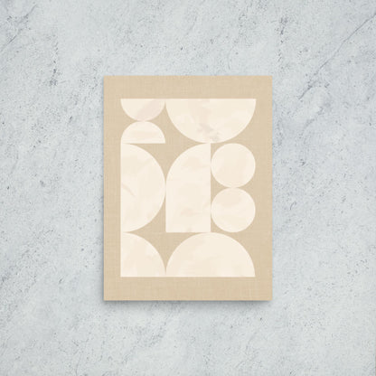 Boho Circular Framed Print
