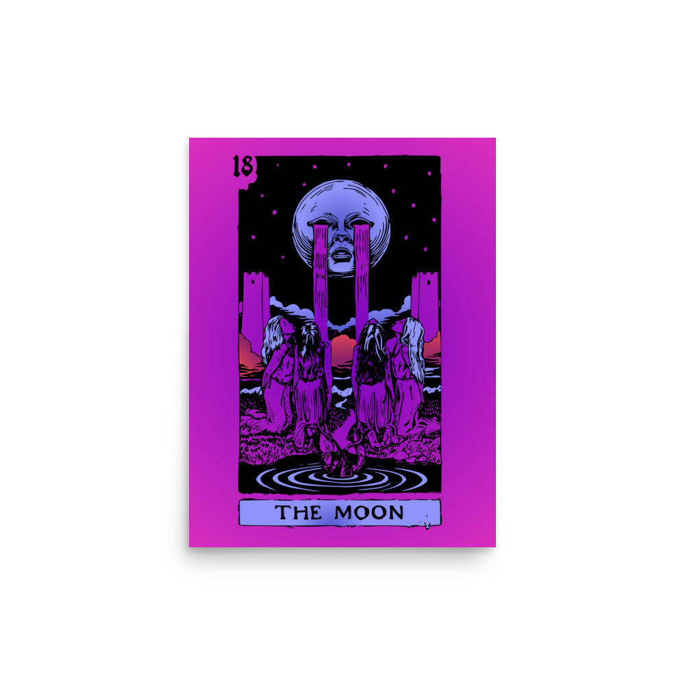 Moon - Tarot Card Framed Print