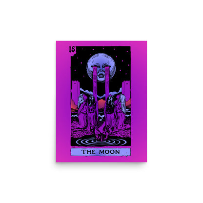 Moon - Tarot Card Framed Print