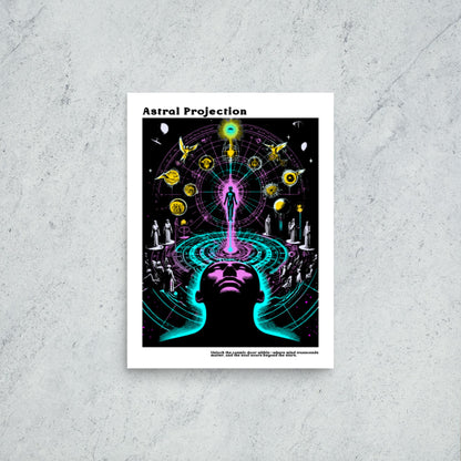Astral Projection Framed Print