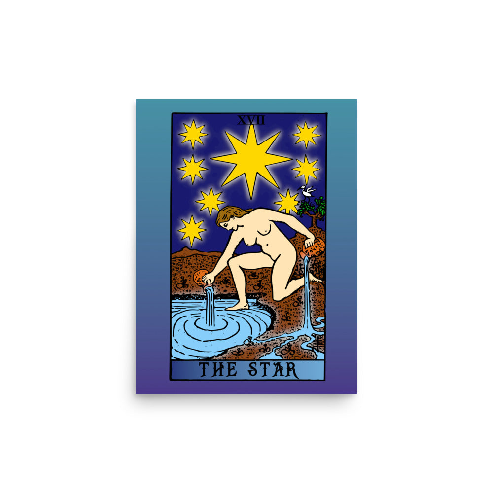 The Star Tarot Card Framed Print