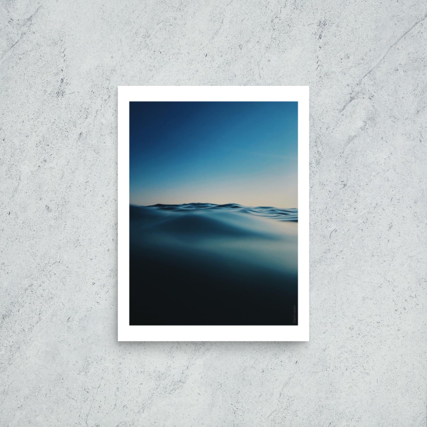 Calm Waves Framed Print